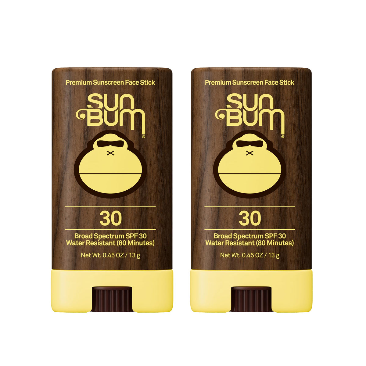 Sun Bum Original SPF 30 Sunscreen Face Stick front view