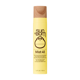 Sun Bum Original SPF 45 Sunscreen Mist travel size front view