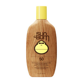 Sun Bum Original SPF 50 Sunscreen Body Lotion front view, 8 oz