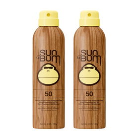 Sun Bum Original SPF 50 Sunscreen Body Spray 6 oz front view
