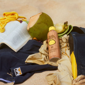 Sun Bum Original SPF 50 Sunscreen Body Spray packaging details