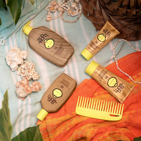 Sun Bum Original SPF 50 Sunscreen in outdoor setting