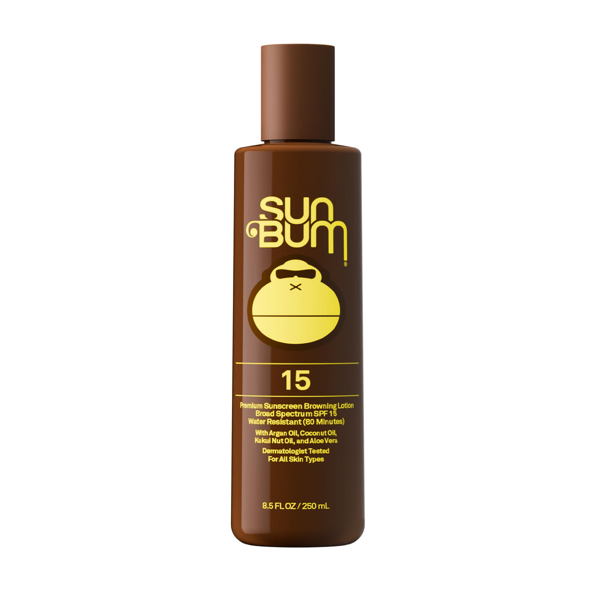 Sun Bum SPF 15 Browning Body Lotion 8.5 oz front view