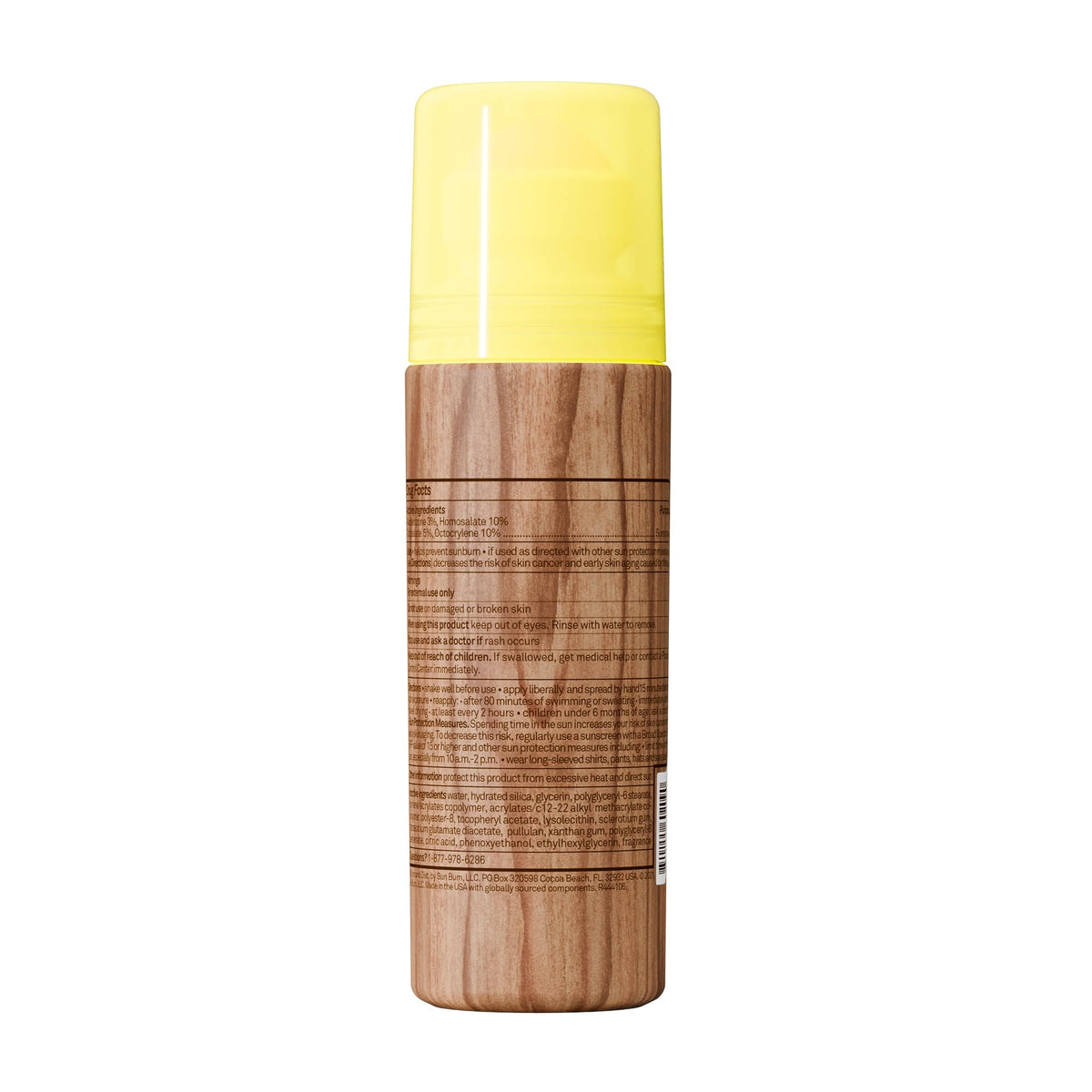 Sun Bum SPF 50 Roll-On Sunscreen 3 oz packaging details