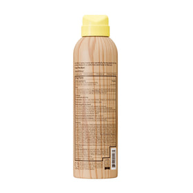 Sun Bum SPF 70 Sunscreen Body Spray side view showing nozzle