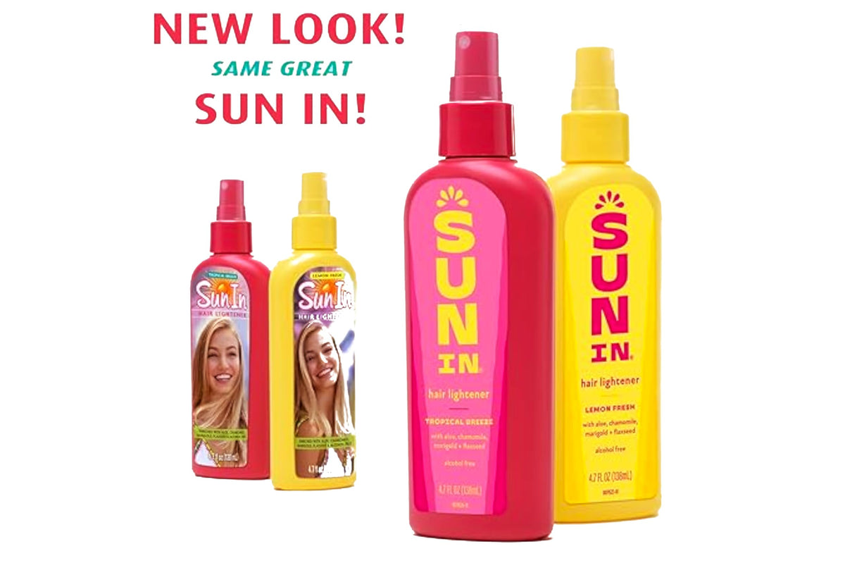 Sun In Hair Lightener Spray bottle with botanical ingredients