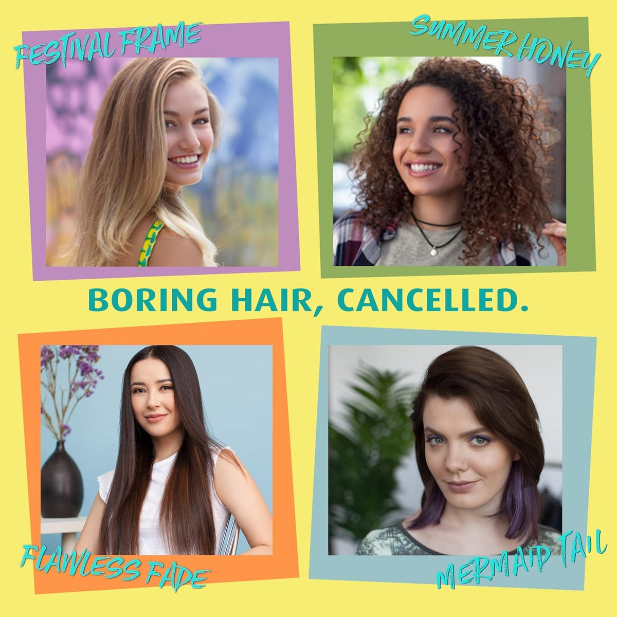 Sun In Spray-In Hair Lightener Tropical Breeze in use on hair