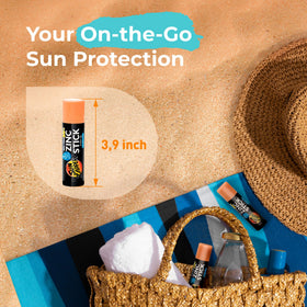 Sun Zapper Zinc Oxide Sunscreen Stick SPF 50+ water-resistant feature