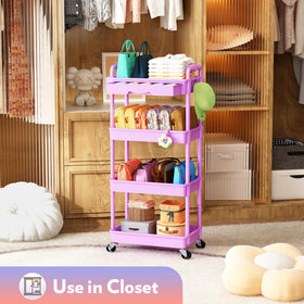 SUNALLY Makeup Cart in a bathroom setting