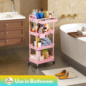 SUNALLY Makeup Cart Organizer assembly instructions