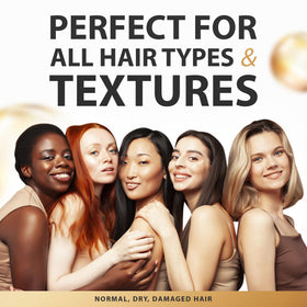 SUNATORIA Argan Oil Hair Mask application on hair