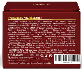 SUNATORIA Argan Oil Hair Mask opened showing product inside