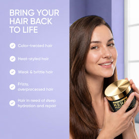 SUNATORIA Keratin Hair Mask for deep conditioning