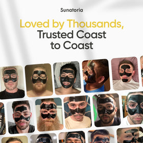 SUNATORIA Men’s Charcoal Peel-Off Face Mask ingredients list