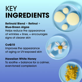 Sunday Riley A+ High-Dose Retinol Serum 1.0oz ingredients list