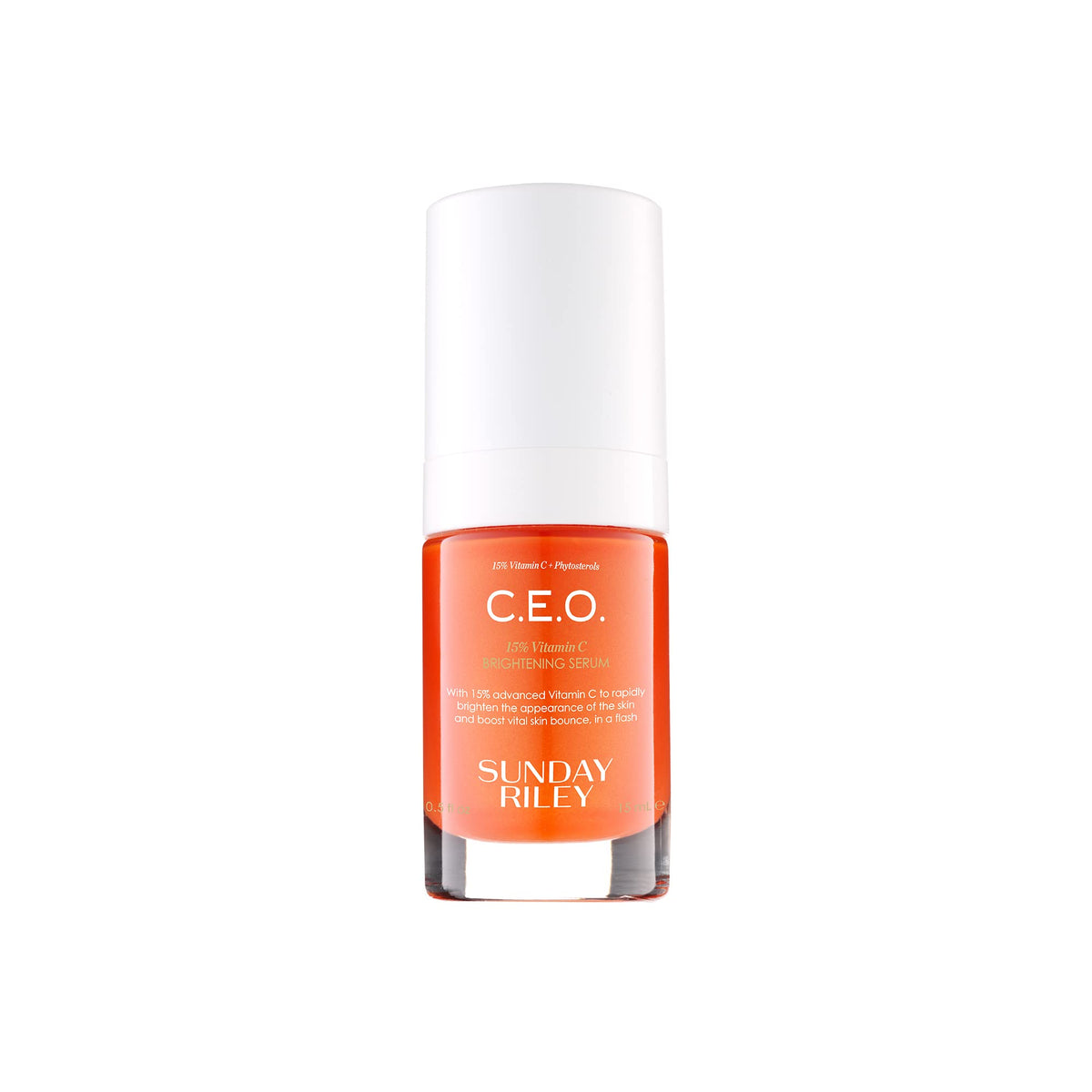 Sunday Riley C.E.O. 15% Vitamin C Brightening Serum front view