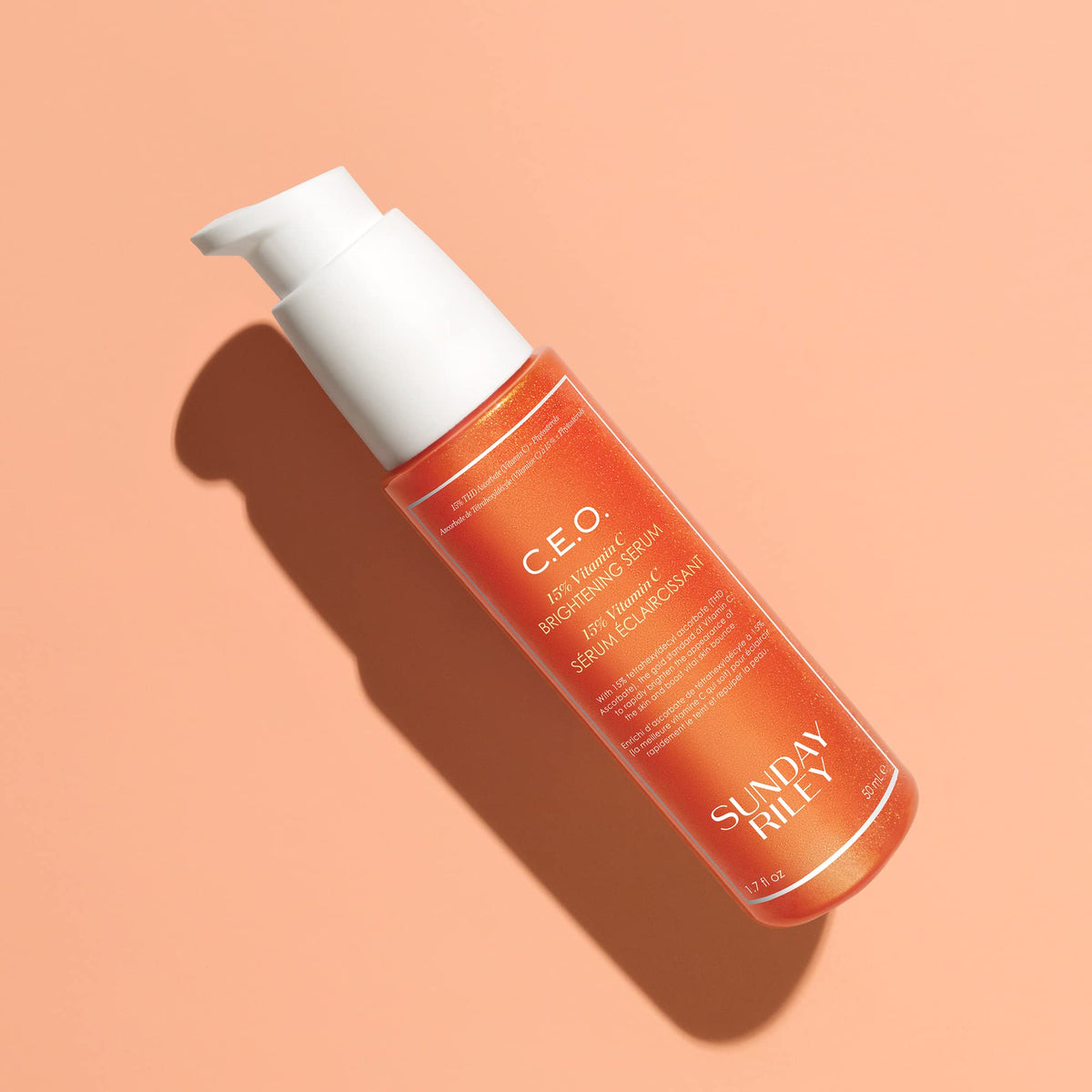 Sunday Riley C.E.O. 15% Vitamin C Brightening Serum packaging