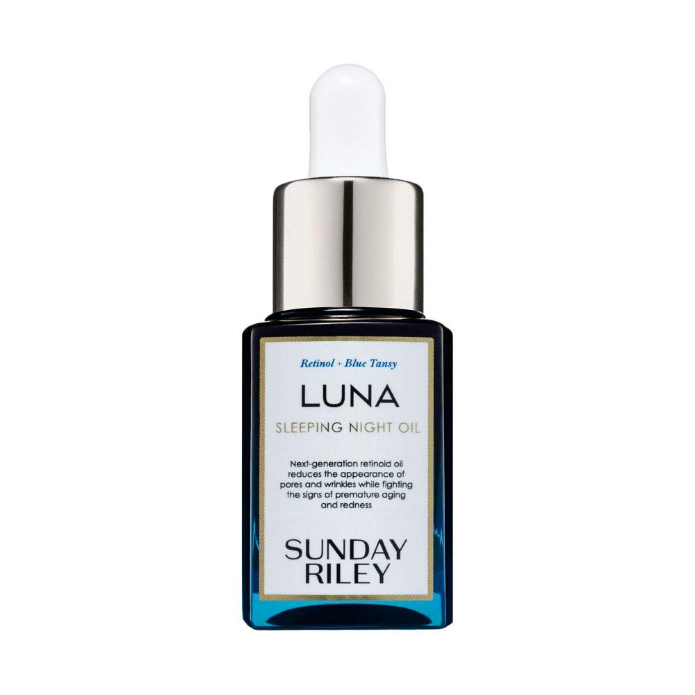 Sunday Riley Luna Retinol Sleeping Night Oil 0.5oz front view