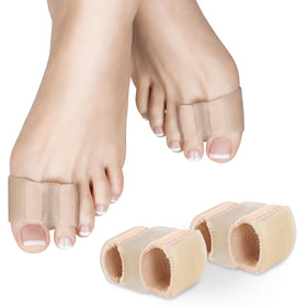 SUNFATT Toe Separators front view with SEBS gel and cotton