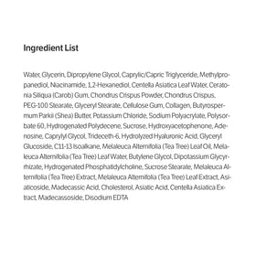 SUNGBOON EDITOR Deep Collagen CICA Tea Tree Overnight Mask in use