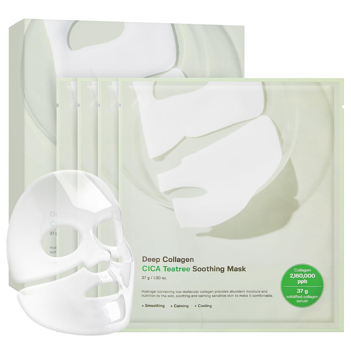 SUNGBOON EDITOR Deep Collagen CICA Tea Tree Overnight Mask packaging front view
