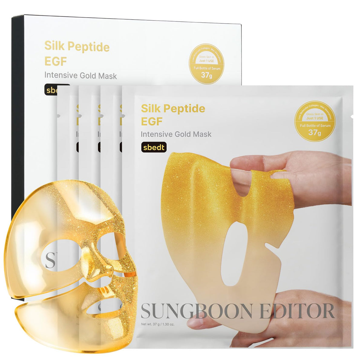 SUNGBOON EDITOR Deep Collagen Gold Overnight Mask front view