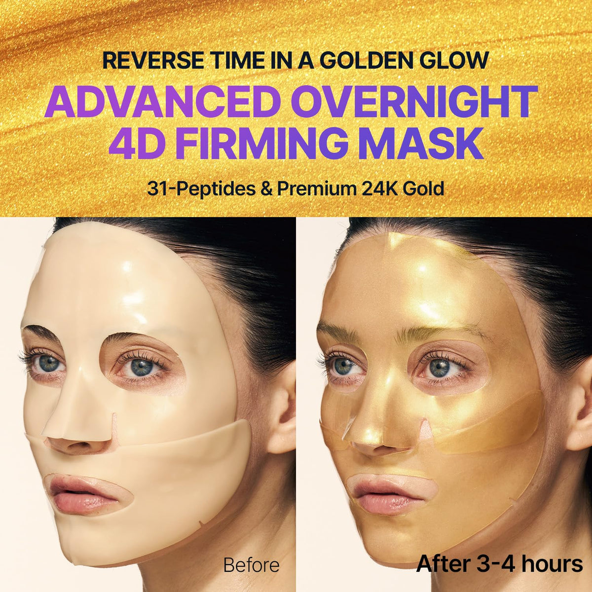 SUNGBOON EDITOR Deep Collagen Gold Overnight Mask packaging