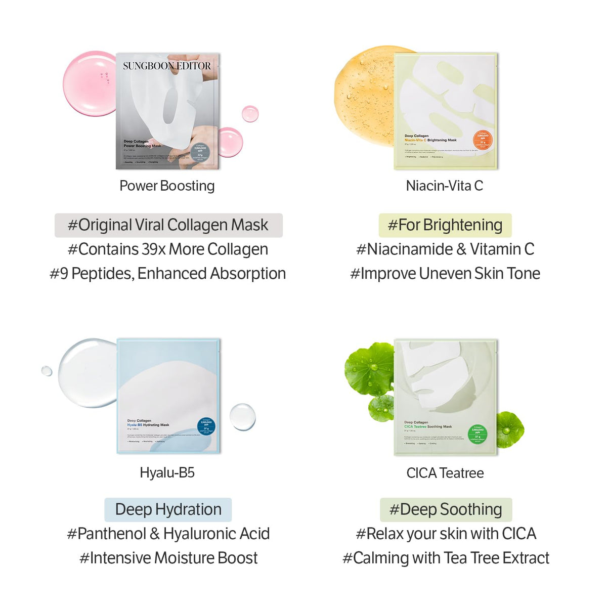 SUNGBOON EDITOR Deep Collagen Niacin-Vita C Overnight Mask in bathroom setting