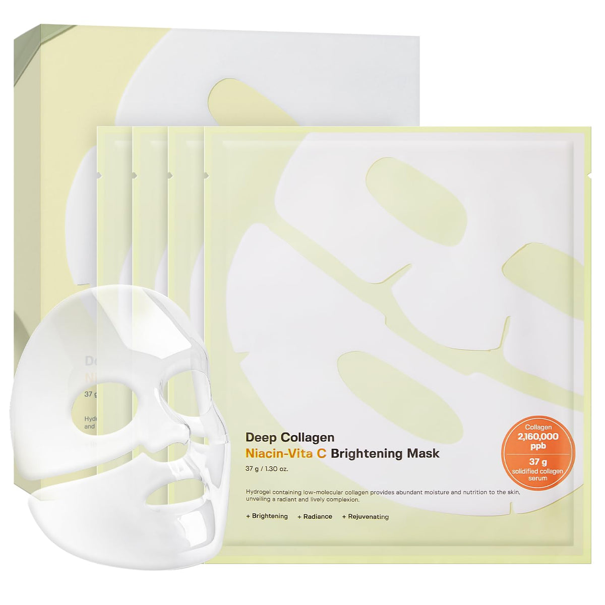 SUNGBOON EDITOR Deep Collagen Niacin-Vita C Overnight Mask packaging front view