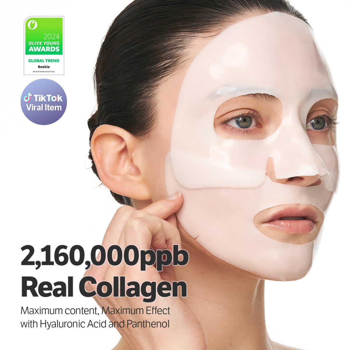 SUNGBOON EDITOR Deep Collagen Overnight Mask application on skin
