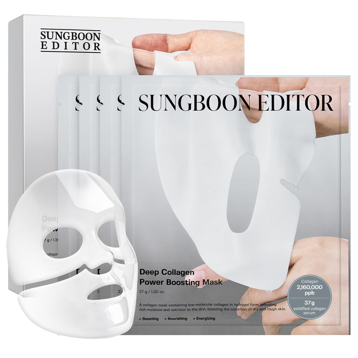 SUNGBOON EDITOR Deep Collagen Overnight Mask packaging front view