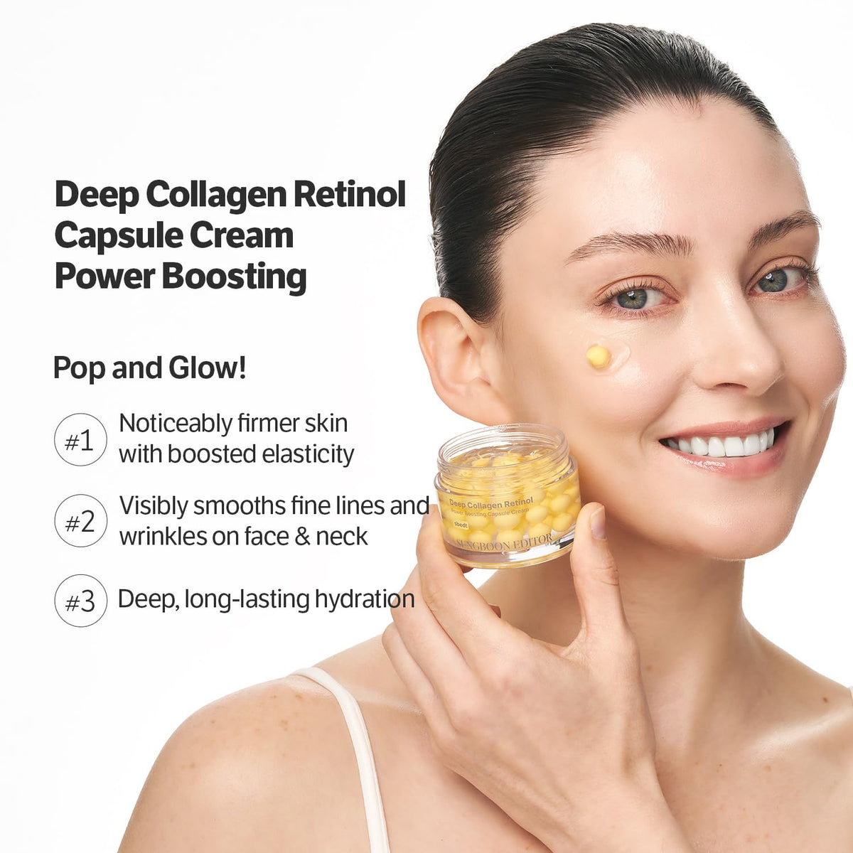 SUNGBOON EDITOR Deep Collagen Retinol Capsule Cream packaging