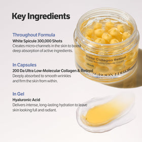 SUNGBOON EDITOR Deep Collagen Retinol Capsule Cream texture close-up