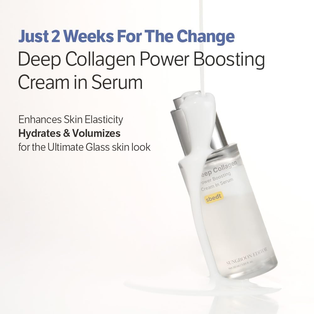 SUNGBOON EDITOR Deep Collagen Serum bottle close-up