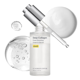 SUNGBOON EDITOR Deep Collagen Serum front view with packaging