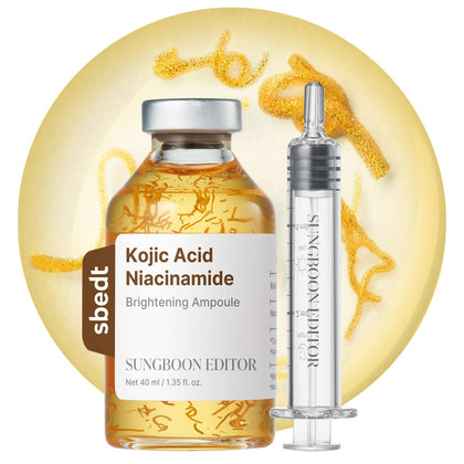 SUNGBOON EDITOR Glow Intensive Kojic Acid Ampoule front view