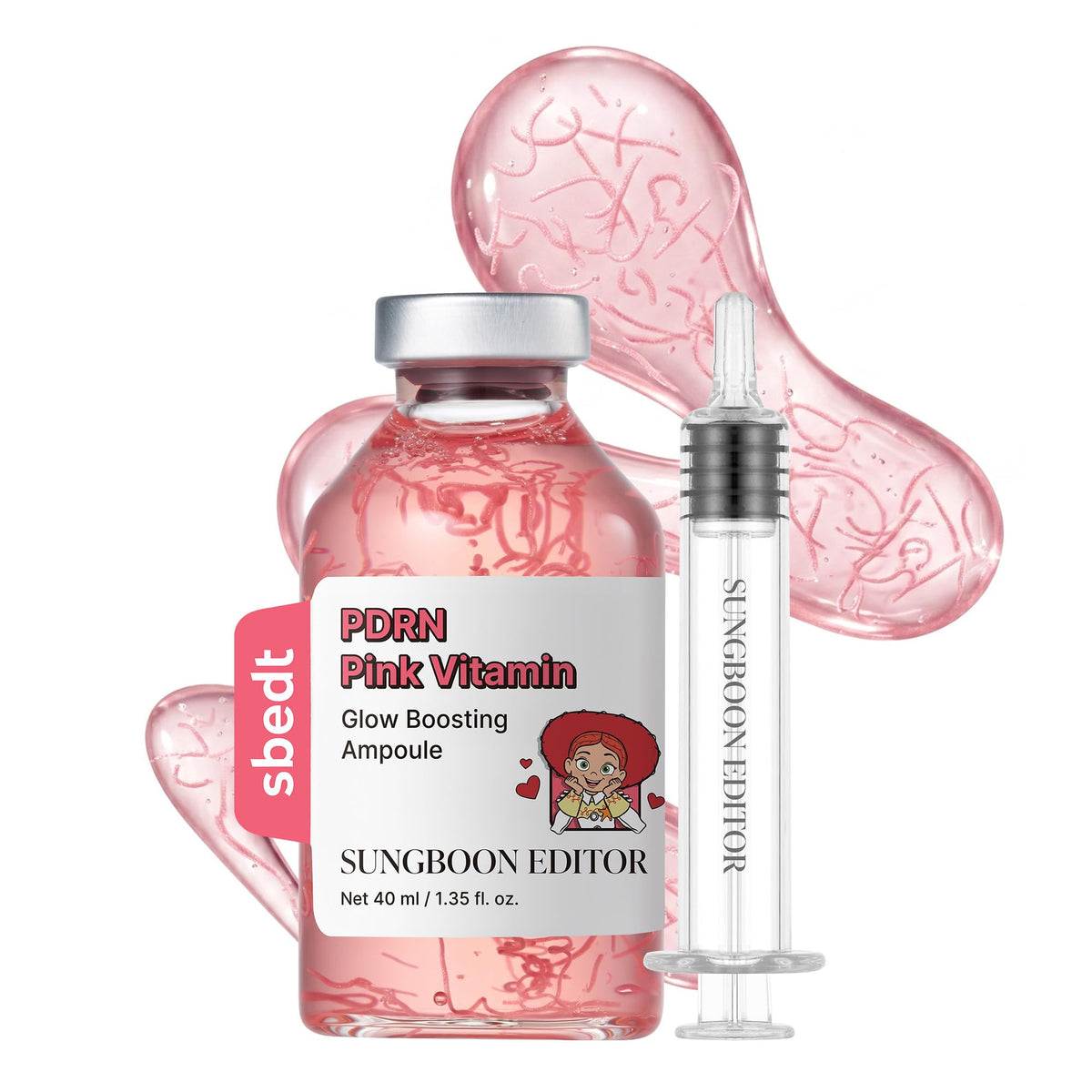 SUNGBOON EDITOR Glow Intensive PDRN Ampoule Toy Story 5 Edition front view