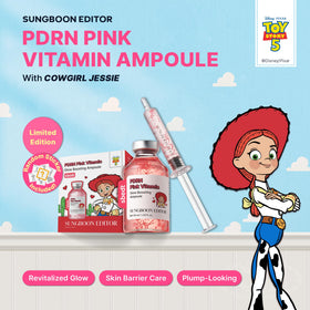 SUNGBOON EDITOR Glow Intensive PDRN Ampoule Toy Story 5 Edition packaging