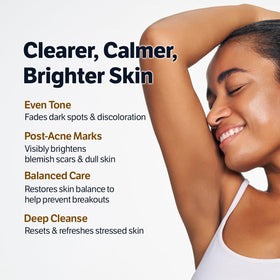 SUNGBOON EDITOR Kojic Acid Niacinamide Gel Cleanser in bathroom setting