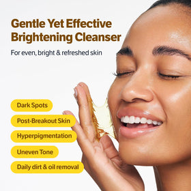 SUNGBOON EDITOR Kojic Acid Niacinamide Gel Cleanser packaging