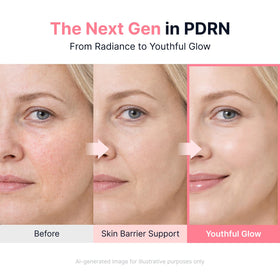 SUNGBOON EDITOR Pink PDRN Capsule Cream application on skin