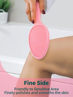 sunivaca Glass Foot File with drain stand