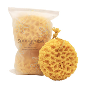 Sunlite Sports Spongentle Loofah Sponge front view with dual texture