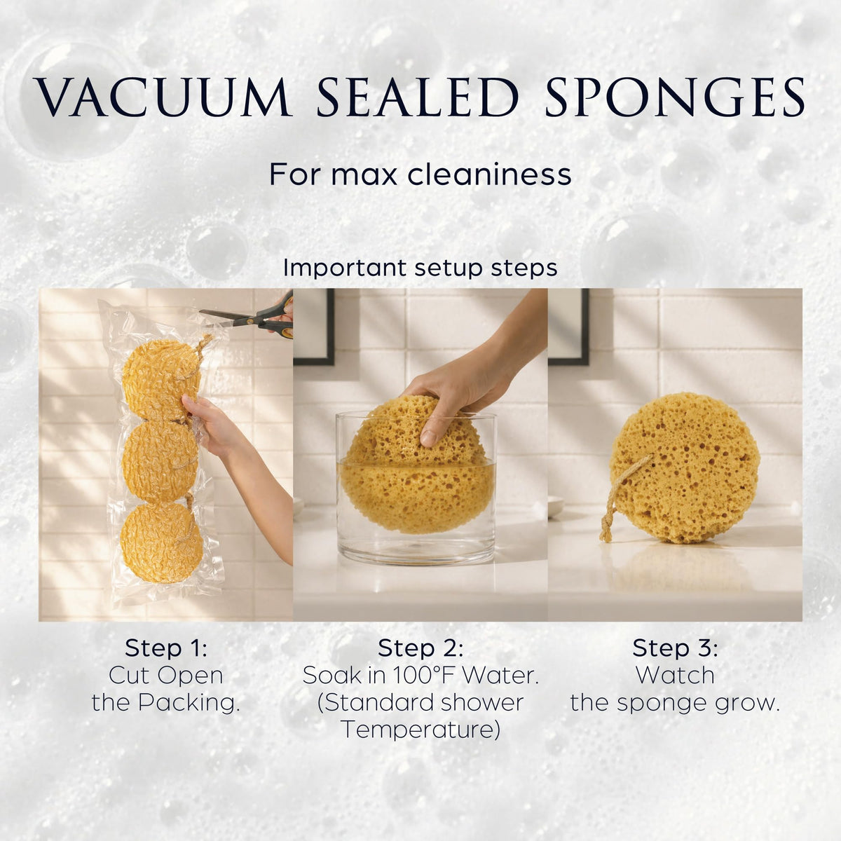 Sunlite Sports Spongentle Loofah Sponge in natural colours