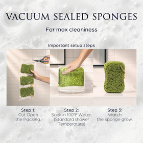 Sunlite Sports Spongentle Loofah Sponge large size in hand