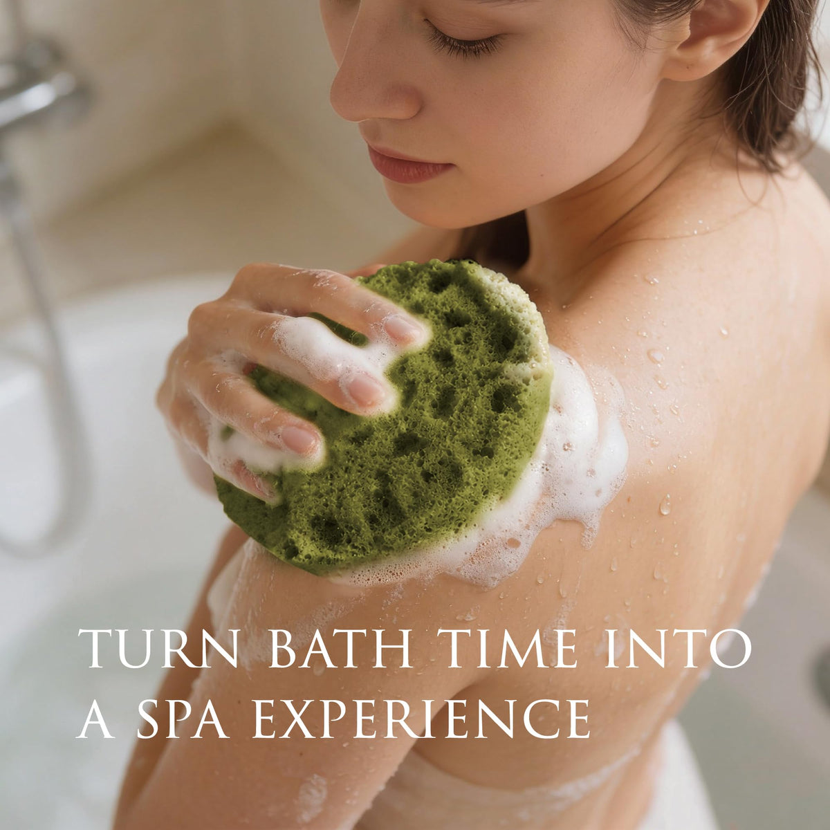 Sunlite Sports Spongentle Loofah Sponge smooth side for cleansing