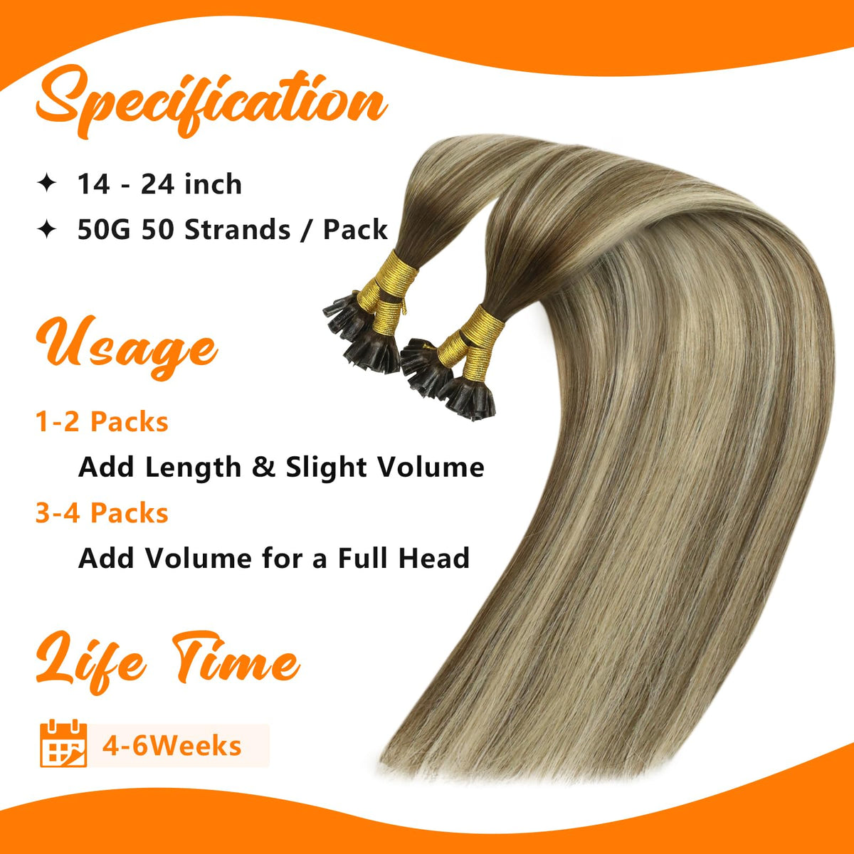Sunny Hair 20 Inch extensions styled in a ponytail