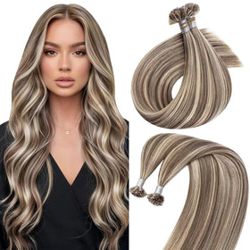 Sunny Hair 20 Inch K Tips Hair Extensions front view