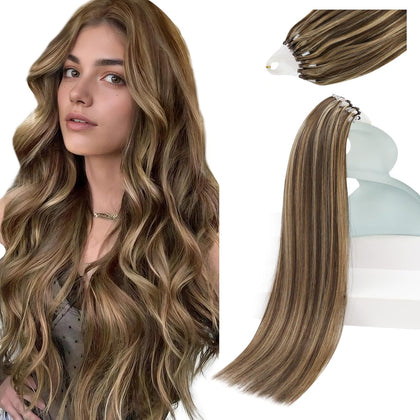 Sunny Hair 20 Inch Micro Loop Hair Extensions front view