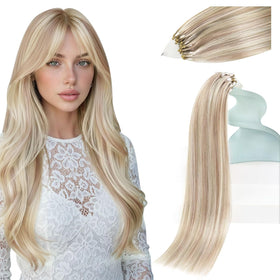 Sunny Hair 20 Inch Microlink Hair Extensions in packaging